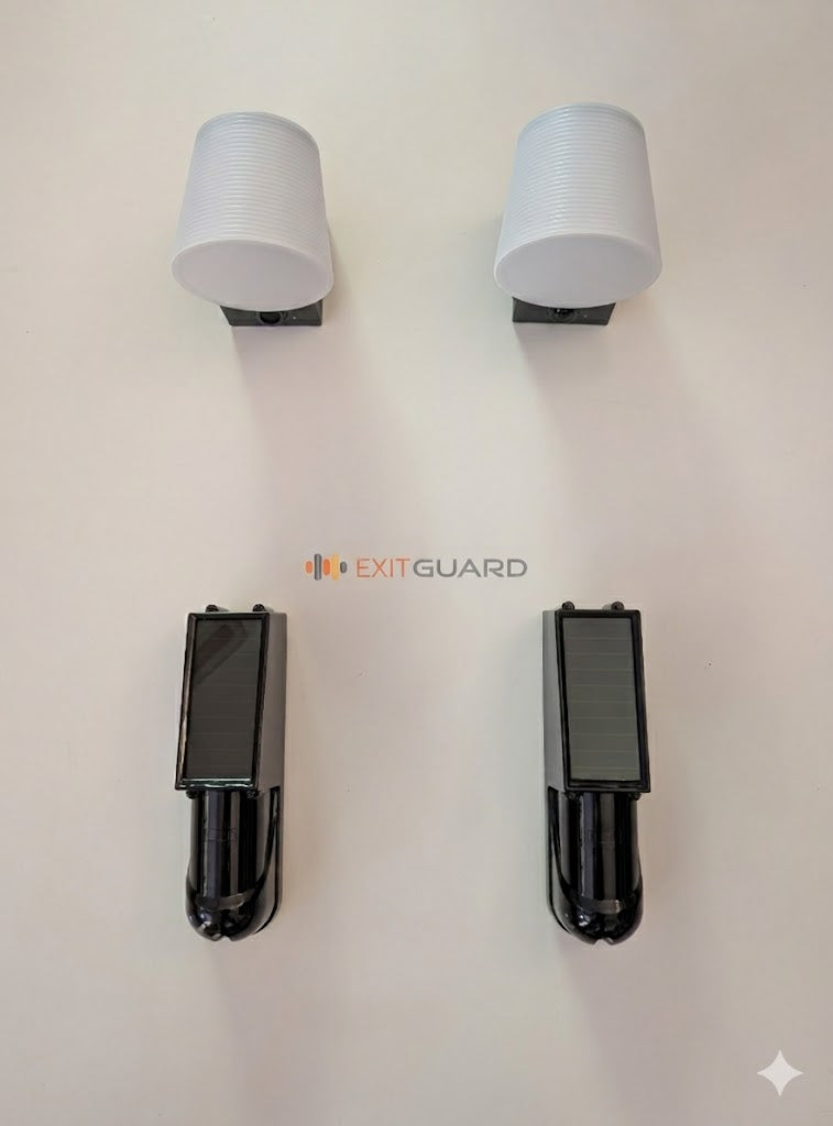 ExitGuard Dual (2 Lights + Beam Sensor Set)