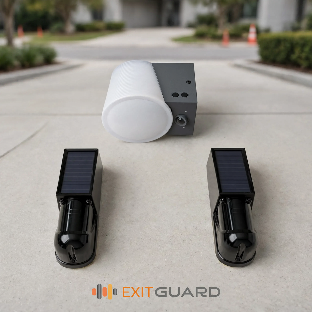 ExitGuard Single (1 Light + Beam Sensor Set)